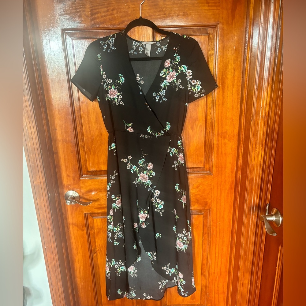 h&m • wrap dress